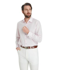 �A���t�@�j �����Y �g�b�v�X �V���c Alfani Men's Regular-Fit Solidresshirt Macy's Exclusive Pink �s���N