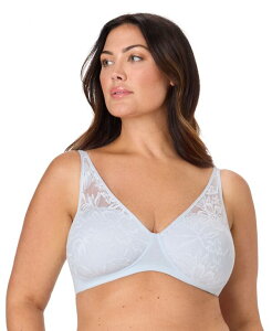 �o�� ���f�B�[�X �g�b�v�X T�V���c Bali Women's Breathe Wireless T-Shirt Bra DF7594 Salty Pepper Grey �O���[
