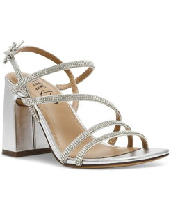 ���C���h �y�A�[ ���f�B�[�X �V���[�Y �T���_�� Wild Pair Women's Vinii Strappy Evening Sandals Exclusively at Macy'silver Bling �V���o�[