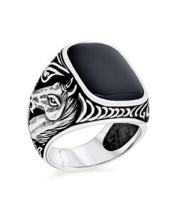 �u�����O ���f�B�[�X �A�N�Z�T���[ �g�[�� Bling Jewelry Tiger Eye Stonequestrian Stallion Horse Statement Ring Sterling Black onyx �u���b�N