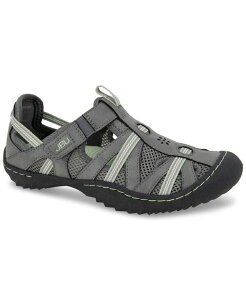 �W���C�r�[���[ ���f�B�[�X �V���[�Y �X�j�[�J�[ JBU Women's Regional Wateready Casual Sneaker Dark Grey/Pale Moss �O���[