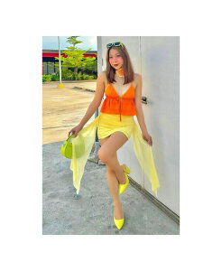 �����h�����O ���f�B�[�X �V���[�Y �T���_�� London Rag Womens dalaney slingback high block sandals Lime patent faux leather ���C��