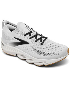 �u���b�N�X �����Y �V���[�Y �X�j�[�J�[ Brooks Men's Glycerin Flex Running Sneakers from Finish Line White Black Gum �z���C�g