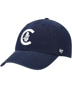 47 �u�����h �����Y �A�N�Z�T���[ �X�q �L���b�v ���S '47 Brand Men's Chicago Cubs C Bear Logo Cooperstown Collection Clean Up Adjustable Cap Navy �l�C�r�[