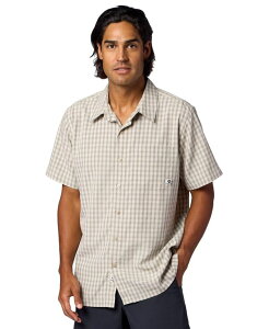 �}�[���b�g �����Y �g�b�v�X �V���c ���� Marmot Men's Eldridge Classic Plaid Button-Up Short-Sleeve Shirt Birch Bark Mini Oliver Plaid �`�F�b�N