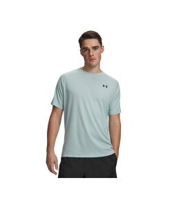 �A���_�[�A�[�}�[ �����Y �g�b�v�X T�V���c Under Armour Men's UA Tech Textured Performance T-Shirt 477 Enamel Blue / Black �u���b�N