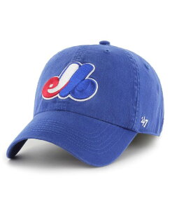 47 �u�����h �����Y �A�N�Z�T���[ �X�q '47 Brand Men's Royal Montreal Expos Cooperstown Collection Franchise Fitted Hat Royal