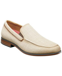 �X�e�C�V�[�A�_���X �����Y �V���[�Y �X���b�|���E���[�t�@�[ Stacy Adams Men's Ridgely Moc-Toe Slip-on Shoes Beige �x�[�W��