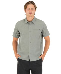 �n�[���[ �����Y �g�b�v�X �V���c ���� Hurley Men's Phantom Flow Rincon Short-Sleeve Shirt Great White �z���C�g