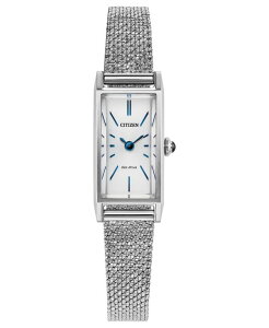 �V�`�Y�� ���f�B�[�X �A�N�Z�T���[ �r���v T�V���c Citizen Women's Fio Silver-Tone Stainlessteel Bracelet Watch 14.3mm Silver-tone �V���o�[