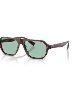 �I���o�[�s�[�v���Y ���f�B�[�X �A�N�Z�T���[ �T���O���X�E�A�C�E�F�A Oliver Peoples Unisex Irregular Eyeglasses OV5616U Morado Tortoise