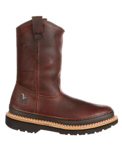 �W���[�W�u�[�c �����Y �V���[�Y �u�[�c�E���C���u�[�c GEORGIA BOOT Men's Giant Pull-On Work Boot Soggy brown �u���E��