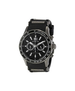 �C���r�N�^ �����Y �A�N�Z�T���[ �r���v Invicta Men's 1239 Aviator Quartz Dial Watch Black �u���b�N