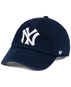 47 �u�����h ���f�B�[�X �A�N�Z�T���[ �X�q �L���b�v '47 Brand New York Yankees Cooperstown CLEAN UP Cap Navy �l�C�r�[