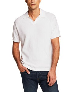 �E�F�U�[�v���[�t �����Y �g�b�v�X �|���V���c �Z�[�^�[ �j�b�g Weatherproof Vintage Men's Regular-Fitextured Sweater-Knit Polo Shirt Bleached white �z���C�g