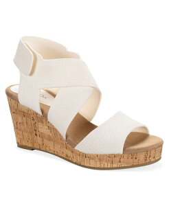 �X�^�C���A���h�R�[ ���f�B�[�X �V���[�Y �T���_�� �q�[�� Style & Co Women'sicilyy Wedge Higheel Sandals Exclusively at Macy's White Linen �z���C�g