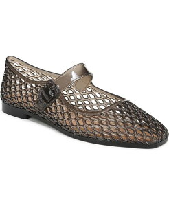 �T���G�f���}�� ���f�B�[�X �V���[�Y �p���v�X Sam Edelman Women's Michaela Jelly Mary Jane Flats Jet Black �u���b�N