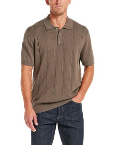 �E�F�U�[�v���[�t �����Y �g�b�v�X �|���V���c �Z�[�^�[ �R�b�g�� �j�b�g Weatherproof Vintage Men's Regular-Fit 100% Cotton Pointelle Sweater-Knit Polo Shirt Grape Leaf �O���[�v