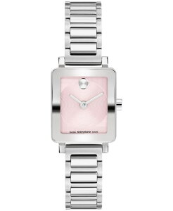 ���o�h ���f�B�[�X �A�N�Z�T���[ �r���v �~�j T�V���c Movado Women's Bold Evolution 2.0 Mini Tank Swiss Quartz Stainlessteel Watch 20x23mm Silver �V���o�[