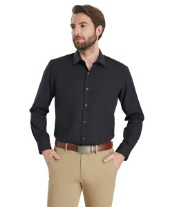 �A���t�@�j �����Y �g�b�v�X �V���c Alfani Men'slim-Fit Solidresshirt Macy's Exclusive Black �u���b�N