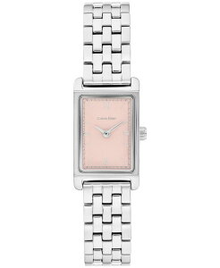 �J���o���N���C�� ���f�B�[�X �A�N�Z�T���[ �r���v T�V���c Calvin Klein Women's CK Light Silver Tone Stainlessteel Bracelet Watch 16mm Blush �u���b�V��