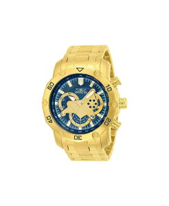 �C���r�N�^ �����Y �A�N�Z�T���[ �r���v Invicta Men's 22765 Pro Diver Quartz Multifunction Dial Watch Gold �S�[���h