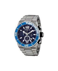 �C���r�N�^ �����Y �A�N�Z�T���[ �r���v Invicta Men's 1342 Pro Diver Quartz Blue Dial Watch Silver �V���o�[