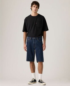 ���[�o�C�X �����Y �{�g���X �n�[�t�p���c�E�V���[�c �V���[�g�p���c Levi's Men's 469 Loose 12 Jean Shorts ACTIVE RUN