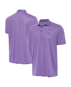 �A���e�B�O�A �����Y �g�b�v�X �|���V���c Antigua Men's Purple Clemson Tigers Golferings Tribute Polo Shirt Purple �p�[�v��