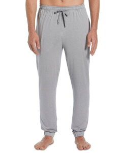 �y���[�G���X �����Y �{�g���X �J�W���A���p���c �j�b�g Perry Ellis Portfolio Men's Deluxe Touch Knit Jogger Pants Light Gray �O���[