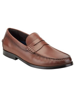 ���b�N�|�[�g �����Y �V���[�Y �X���b�|���E���[�t�@�[ Rockport Men's Willcox Dresslip-on Classic Penny Loafers Dark Naturaleather