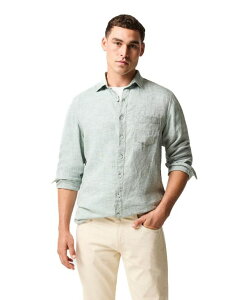 ���b�h�A���h�O�� �����Y �g�b�v�X �V���c Rodd & Gunn Men's Coromandelong Sleeve Sports Fit Shirt Moss