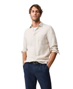 ���b�h�A���h�O�� �����Y �g�b�v�X �V���c Rodd & Gunn Men's Coromandelong Sleeve Sports Fit Shirt Oatmeal �I�[�g�~�[��
