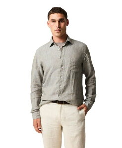 ���b�h�A���h�O�� �����Y �g�b�v�X �V���c Rodd & Gunn Men's Coromandelong Sleeve Sports Fit Shirtaupe �g�[�v