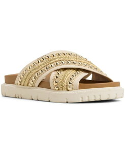 ���L�V�[ ���f�B�[�X �V���[�Y �T���_�� �L���b�v Roxy Women's Capri Round Toe Flat Sandals Natural