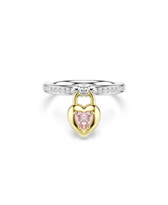 �X�����t�X�L�[ ���f�B�[�X �A�N�Z�T���[ �����O Swarovski Mixed Metal Idyllia Motif Ring Two-Tone