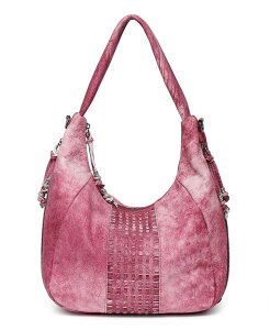 �I�[���h�g�����h ���f�B�[�X �o�b�O ���U�[ OLD TREND Women's Genuine Leather Dorado Expandable Hobo Bag Orchid