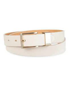 �J���o���N���C�� ���f�B�[�X �A�N�Z�T���[ �x���g Calvin Klein Women's Metaloop Casual Jean Belt Bone
