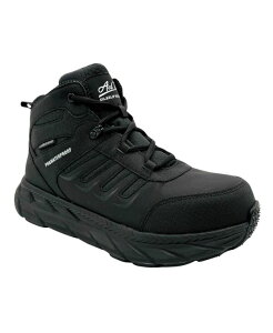 �A�h�e�b�N ���f�B�[�X �V���[�Y �u�[�c�E���C���u�[�c AdTec Women s Ultralight Nano Safety Toe Waterproof PR SR EH Work Boot Black �u���b�N