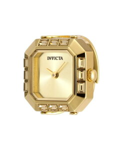 �C���r�N�^ ���f�B�[�X �A�N�Z�T���[ �r���v �~�j Invicta Women's 49585 Mini Quartz Dial Ring Watch Gold �S�[���h