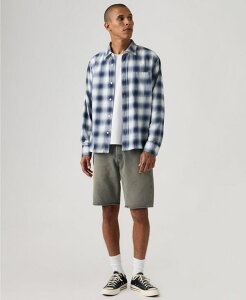 ���[�o�C�X �����Y �{�g���X �n�[�t�p���c�E�V���[�c �V���[�g�p���c Levi's Men's 501 Original Hemmed Stretch 9 Jean Shorts Moon Truck