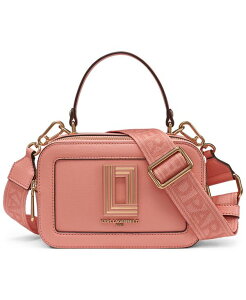 �J�[�� ���K�[�t�F���h ���f�B�[�X �o�b�O KARLAGERFELD PARISimone Camera Small Crossbody Bag Sun Coral �R�[����
