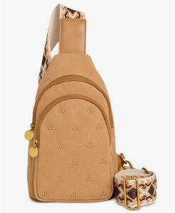 �X�^�C���A���h�R�[ ���f�B�[�X �o�b�O Style & Co Webbing Strap Small Sling Bag Exclusively at Macy's Rusted Sun