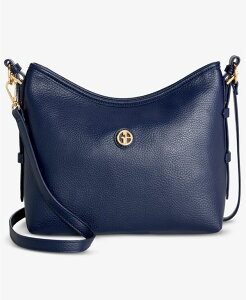 �W���[�j �x���j�[�j ���f�B�[�X �o�b�O Giani Bernini Pebble Soft Medium Shoulder Bag Exclusively at Macy's Royal Navy �l�C�r�[