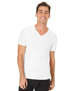 �w�C���Y �����Y �g�b�v�X �V���c V�l�b�N Hanes Men's Ultimate Comfort Fit V-Neck Undershirt Assorted Colors