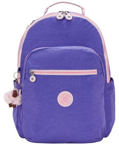 �L�v�����O ���f�B�[�X �o�b�O �o�b�N�p�b�N�E�����b�N�T�b�N Kipling Seoul Medium 15 Laptop Backpack Iris Purple �p�[�v��