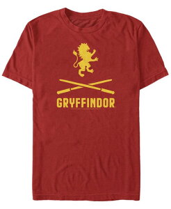 �t�B�t�X�T�� �����Y �g�b�v�X T�V���c Fifth Sun Men's Gryffindor Iconshort Sleeve Crew T-shirt Red ���b�h