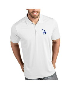 �A���e�B�O�A �����Y �g�b�v�X �|���V���c Antigua Men's White Los Angeles Dodgers Tribute Polo White �z���C�g
