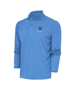 �A���e�B�O�A �����Y �A�E�^�[ �p�[�J�[�E�X�E�F�b�g Antigua Men's Light Blue Villanova Wildcats Basketball Tribute Quarter-Zipullover Top Light Blue �u���[