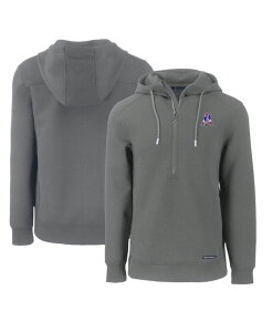 �J�b�^�[�A���h�o�b�N �����Y �A�E�^�[ �p�[�J�[�E�X�E�F�b�g Cutter & Buck Men's Gray New England Patriots Throwback Roam Eco Half-Zipullover Hoodie Gray �O���[